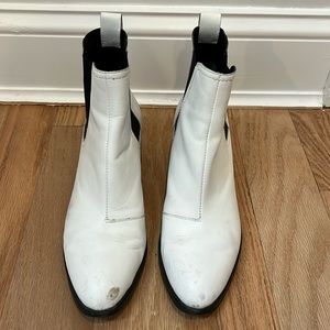 Rag & Bone White Booties